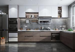Quality Modern Acrylic Kitchen Design Unit Cabinet Door Modular Lacquer Kitchen Cabinet wholesale