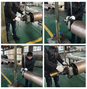 Quality Straight Type Electric Pipe Beveling Machine Clamping Range ID 80 - 240mm wholesale