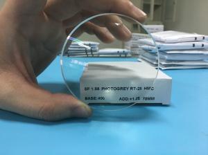 Quality Round Top Semi Finished Lens Blanks Bifocal Vision SF 1.56 Photochromic Type wholesale