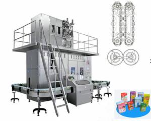 Quality UV Aseptic Carton Filling Machine Milk Packaging 2000 BPH Machine wholesale