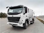 SINOTRUK HOWO A7 6x4 9m3 Concrete Construction Equipment With 59% Stuffing