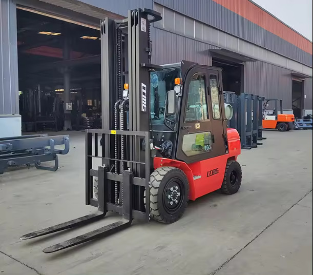Propane LPG And Gasoline Gas Forklift 3.5 Ton 3 Ton 2.5 Ton 2 Ton With Cabin