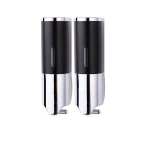 Quality Double Soap Dispenser Wall Mounted Body Wash Shampoo Dispenser wholesale