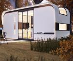 Luxury Ecological Prefabricated Galvanized Steel Mobile Outdoor Capsule House