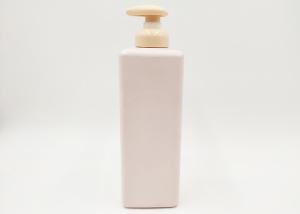 Quality 500ml Custom Cosmetic Bottles Pink Square Spray Bottle Recyclable Materials wholesale