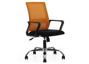 Quality Height Adjustable Lift Orange Heated Mesh Office Chair wholesale