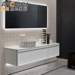 Bathroom Vanity Set 42 inch Modern Single Sink Living Room Floating Wall Mounted