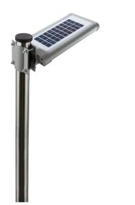 Quality High Lumen Integrated Solar Street Light 12 Watt PIR Intelligent Sensor wholesale