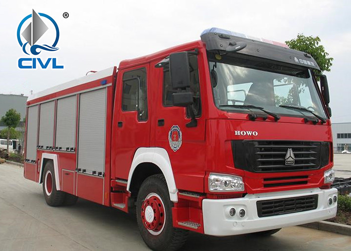 SINOTRUK HOWO 6 x 4 12m3 Fire fighting truck water tank Fire Fighter Trucks