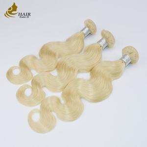 Quality Body Wave Blonde Ombre Remy Hair Extensions 22 Inch wholesale