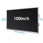 100 Inch IR Display 4K UHD Smart Interactive Board LCD Writing