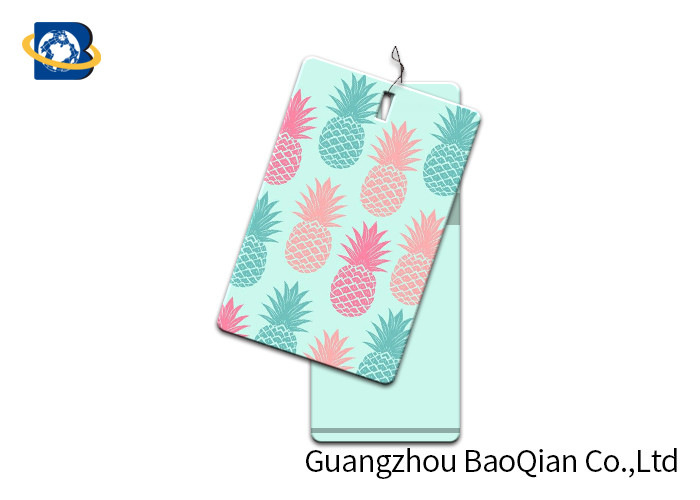 Colourful Fruit 3D Picture Lenticular Luggage Tags , Custom Hang Tags With 3D Flip Effect