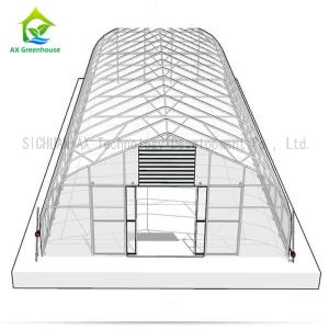 Quality Agricultural Hydroponic Single Span Greenhouse For Mushroom Cultivation wholesale