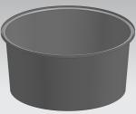 Five Thousand Liters Round Bucket Mould Lightweight
