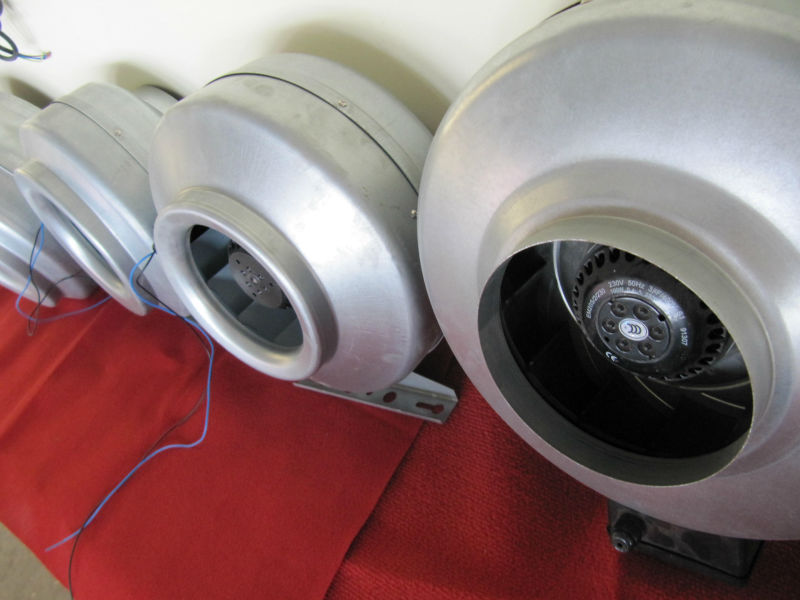 GDF Inline Centrifugal Fan Suitable for Duct Mounting and Gas Exhaust Applications