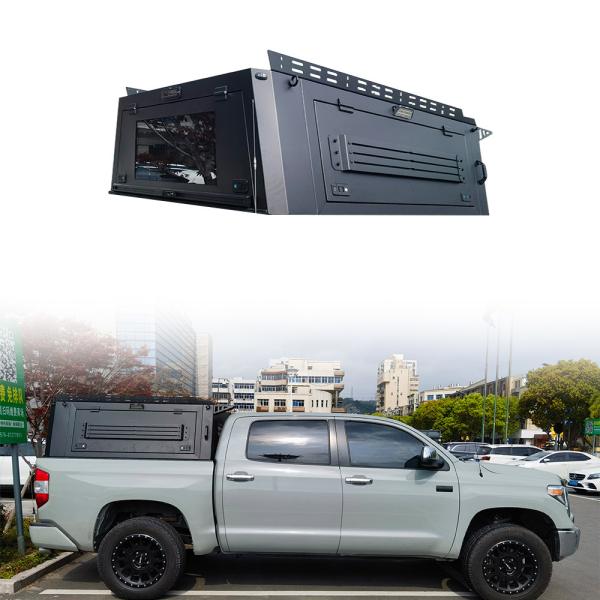 Waterproof Steel Truck Bed Rack System for Toyota Tacoma Canopies and Hardtop