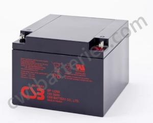 Quality CSB GP12260 12V 26AH VRLA AGM Valve Regulated Rechargeable Battery Sealed wholesale