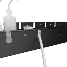 Sturdy Metal Cable Tray Basket with Clamp The Ultimate Under Desk Cable Management Tool
