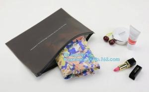 Quality PP slider bag / PP zip seal bag, ziplock bags slider zipper pvc packing documents bags, Cosmetic Cases Plastic PVC Trave wholesale