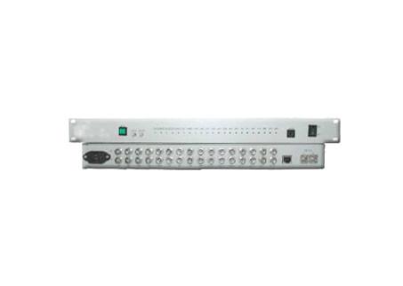 FC AC 220V 40km Managed PoE Gigabit Switch 16 E1 PDH Multiplexer Complete Alarm