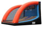 Amusement Park Inflatable Sports Games Basketball Shootout PVC Material