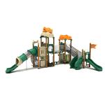 LLDPE Plastic Material Kids Playground Slide GS Certificate