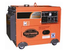 Quality 7kva Small Portable Generators , 3000rpm / 3600rpm Engine Diesel Portable Generator Air Cooled wholesale