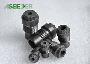 Quality OEM Tungsten Carbide Spray Nozzle / Black Cemented Carbide Wear Parts wholesale