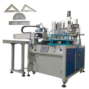 Quality UV Coating 220V Fully Automatic Screen Printing Machine For Straight Ruler wholesale