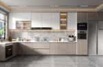 Customized Kitchen Cabinets Classic Italy Style Wooden Cabinet For Villa