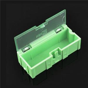 Quality Durable Green SMD Storage Box , Plastic Electronic Components Box wholesale