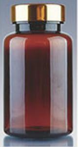 Quality Health Care Product Bottle Gold Cover Silver Cover Plastic PET Packaging Health Care Product Bottle wholesale