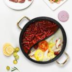 Customized Food Grade 18/8 Stainless Steel Cooking Pot Kitchen Non-stick Two
