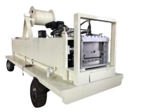 Quality Trapezoid Standing Seam Metal Roofing Panel Machine 10 Stations wholesale