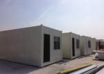 Galvanized Steel Frame White Painted 20 Gp Prefab Office Container