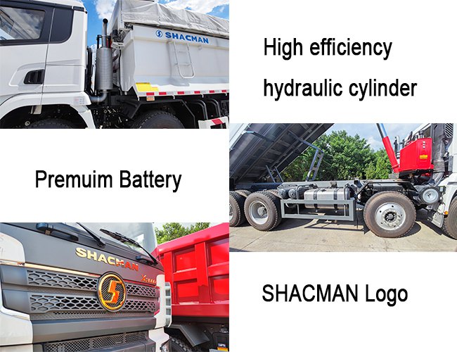 TITAN F3000 Shacman Dump Truck Price  6x4 Dump Truck