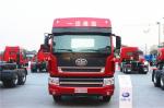 Red J5P Dump Truck Dumper 6*2 / Heavy Duty Truck FAW JIEFANG Right Drive