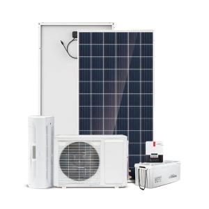 Quality Hybrid Solar Split Air Conditioner AC DC No Inverter Solar Powered Ac 26dB wholesale