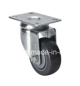 Quality Z5713-77 3&quot; 130kg Medium Duty Plate Swivel PU Caster for Heavy-Duty Applications wholesale