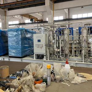 Quality 300 Cfm 500 Cfm Heated Desiccant Air Dryer Stainless Steel Pipelines Vessels Monoblock Skid wholesale
