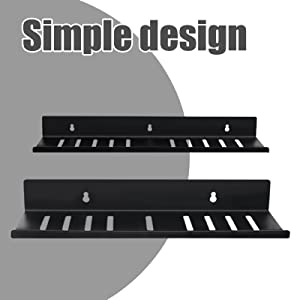 Space-saving Wall Mounted Bathroom Shelves for Storage or Display Strong and Stable