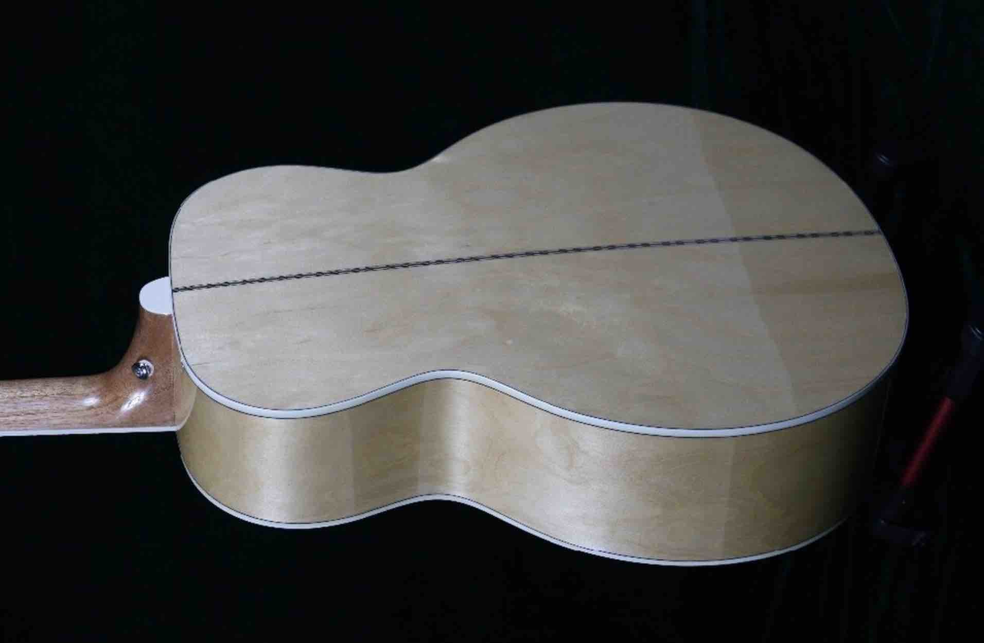 Grand 12 Strings 43'' Jumbo Electric Acoustic Guitar Solid Spruce With Fishman 101 EQ