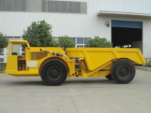 Automatic Emergency Braking Underground Mining Dump Truck Low Profile 10T