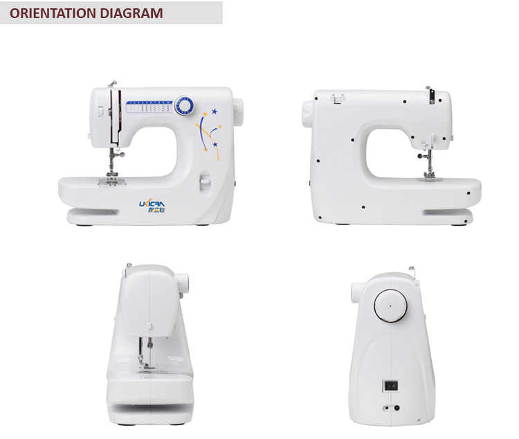 Easy Operation Double Needle Automatic Sewing Machine for Pillow Cases and Production