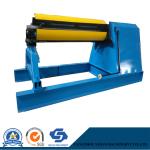 Full-Automatic Steel Coil 8 Ton Hydraulic Decoiler / Uncoiler with Coil Car