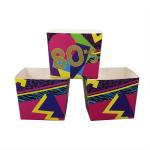 BPA Free Square Decorative Paper Oven Safe Baking Cups