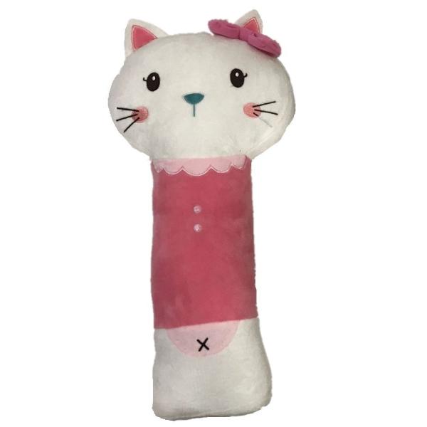 Stuffed Adorable Kitty Cat Cushion Soft Plush Car Seat Pillow Toy In Relief Of