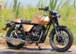 Safe Fast Gas Powered Motorcycle , Gas Engine Motorcycle Air Cooled Cooling