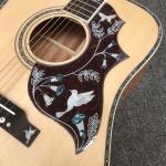 Custom HUMMINGBIRD DOVE Acoustic Guitar in Natural