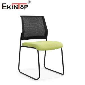 China Black and Green Memory Foam Cushion Nesting Conference Room Chairs on sale